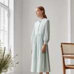 향기 마케팅과 오프라인 매장 경험 - **Prompt:** A serene and elegantly designed Swedish concept store, reminiscent of Svenskt Tenn, with...