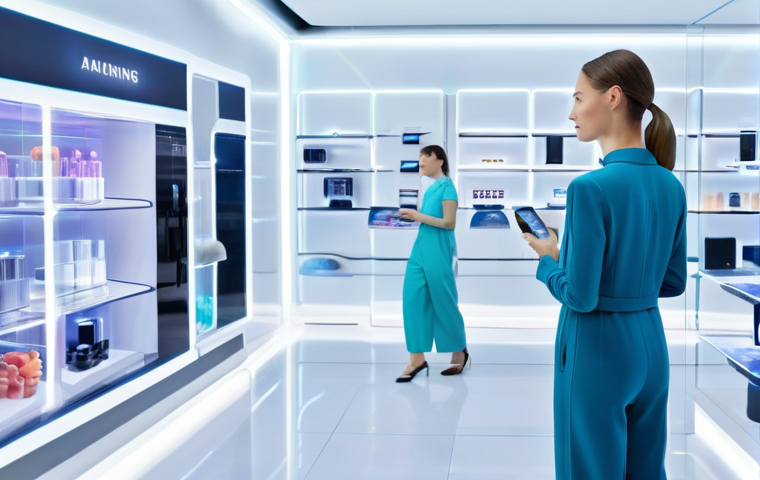 향기 마케팅과 오프라인 매장 경험 - **Prompt:** A bustling yet cozy bakery section inside a modern Swedish grocery store, similar to ICA...