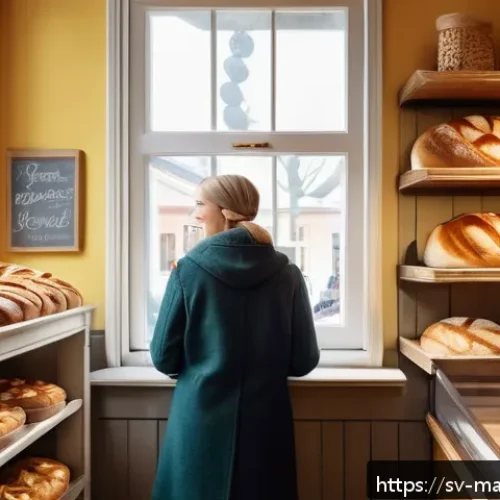Home 29 향기 마케팅의 문화적 차이 - A cozy Swedish bakery interior scene featuring warm natural light streaming through windows, wooden ...